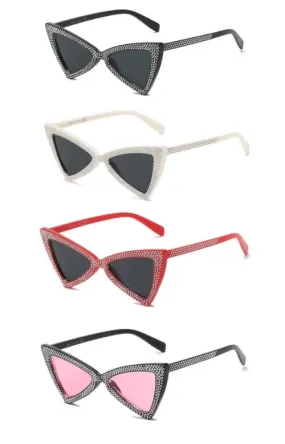 SoChic: Triangular Cat-Eye Sunglasses