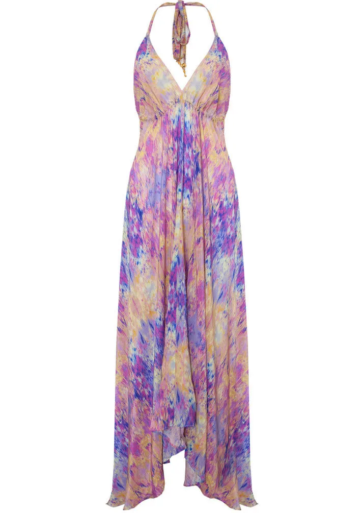 Sophia Alexia Silk Ibiza Maxi Dress