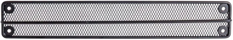 Sunglasses Holder Matte Black Metal Mesh Wall Mounted Eyewear Display Rack, Hanging Eyeglasses Storage Rail Case