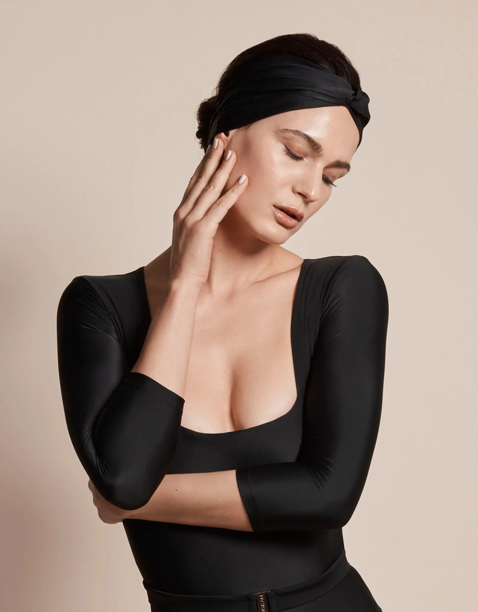 The Head Wrap - Black Onyx