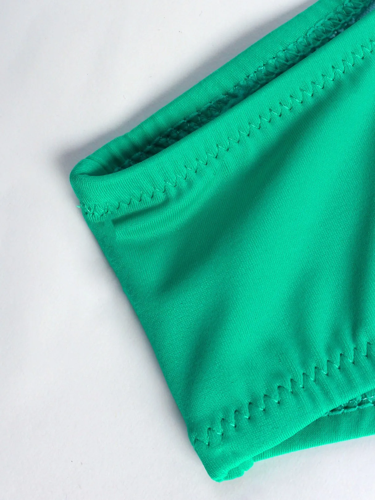 Wholesale Green Spaghetti Strap 2 Piece Bikinis