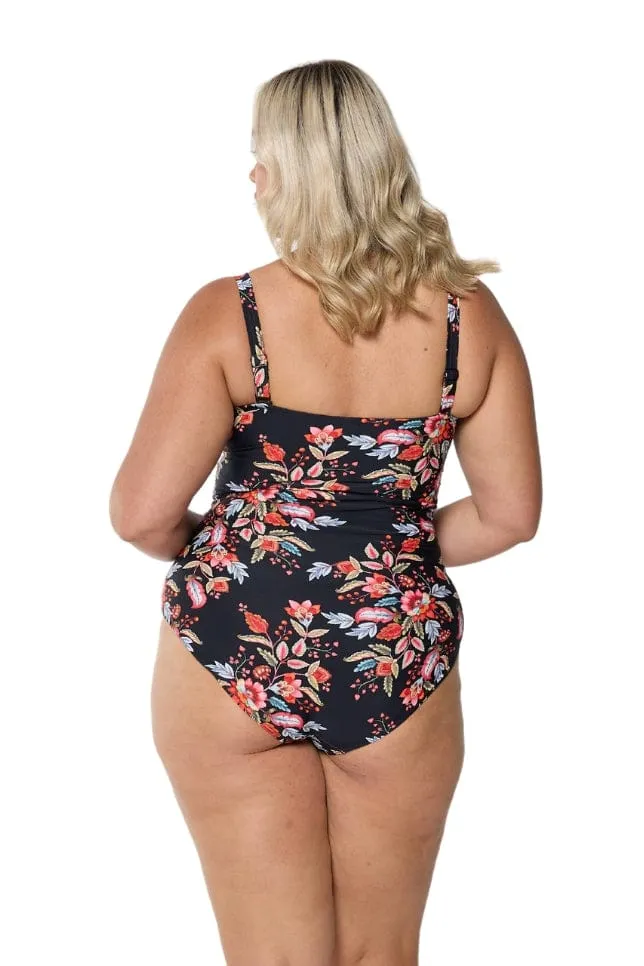 Wildberries Twist Front Bandeau One Piece
