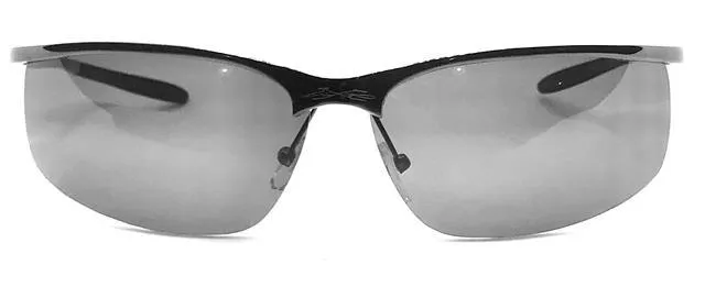 X-Loop Metal Polarised Semi-Rimless Driving Fishing sunglasses