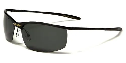 X-Loop Metal Polarised Semi-Rimless Driving Fishing sunglasses