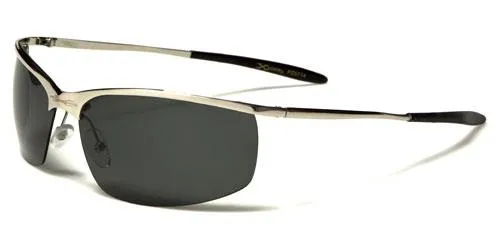 X-Loop Metal Polarised Semi-Rimless Driving Fishing sunglasses