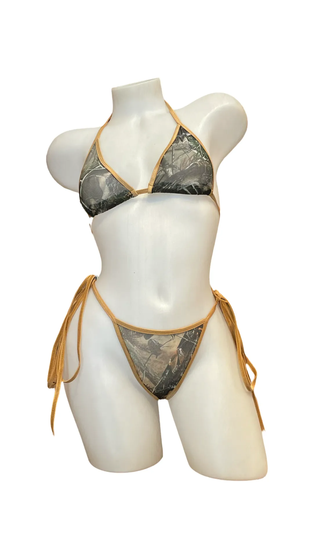 X9 Bikini: Real Tree/Dark Mini (Scrunch)